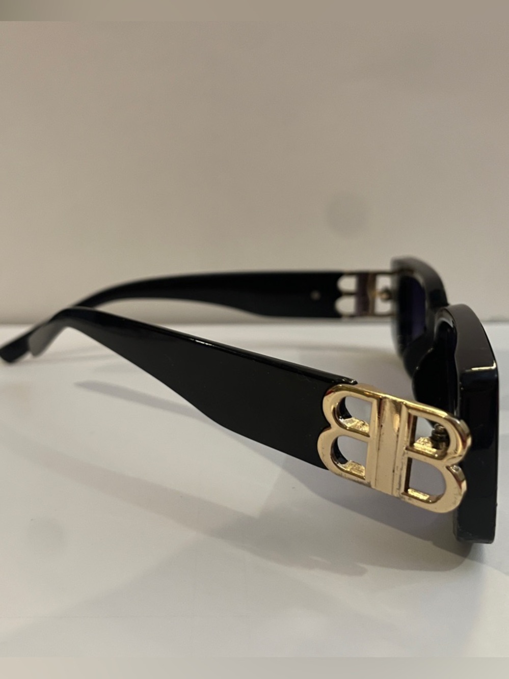 Balenciaga Dynasty Rectangle Sunglasses BB0096S - Picture 3 of 10